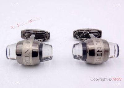 New Style Fake Mont Blanc Cufflinks Urbanwalker Gray Cufflink